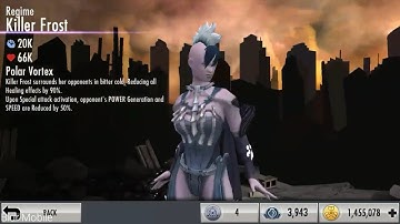 Injustice: Gods Among Us - Regime Killer Frost Gameplay