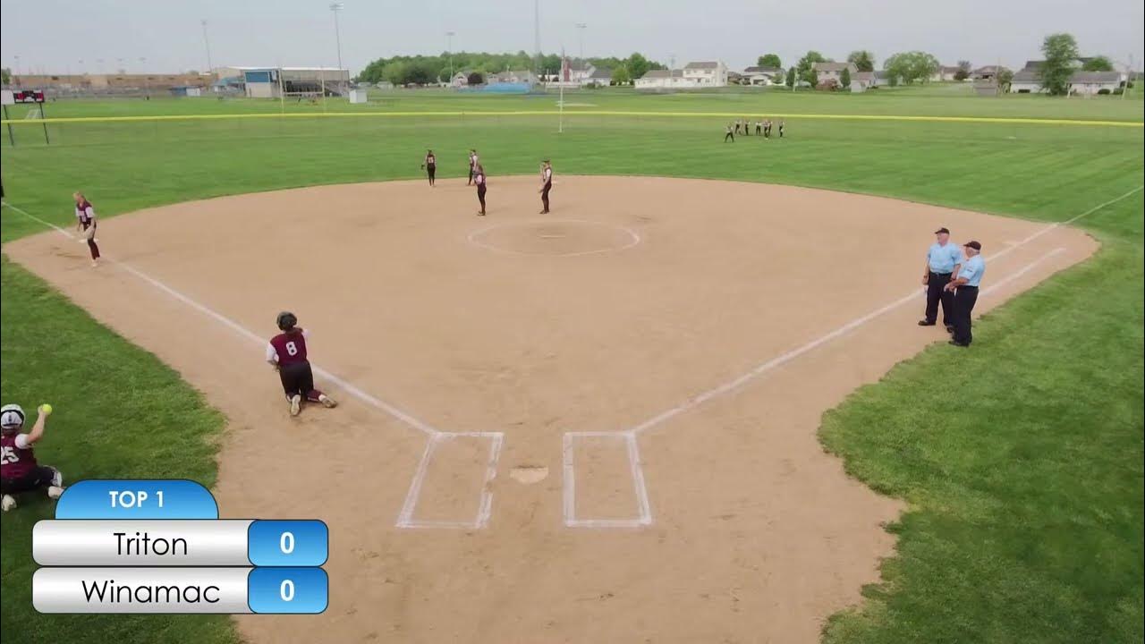 Winamac at Triton Varsity Girls HNAC Softball 🥎 5162023 Senior