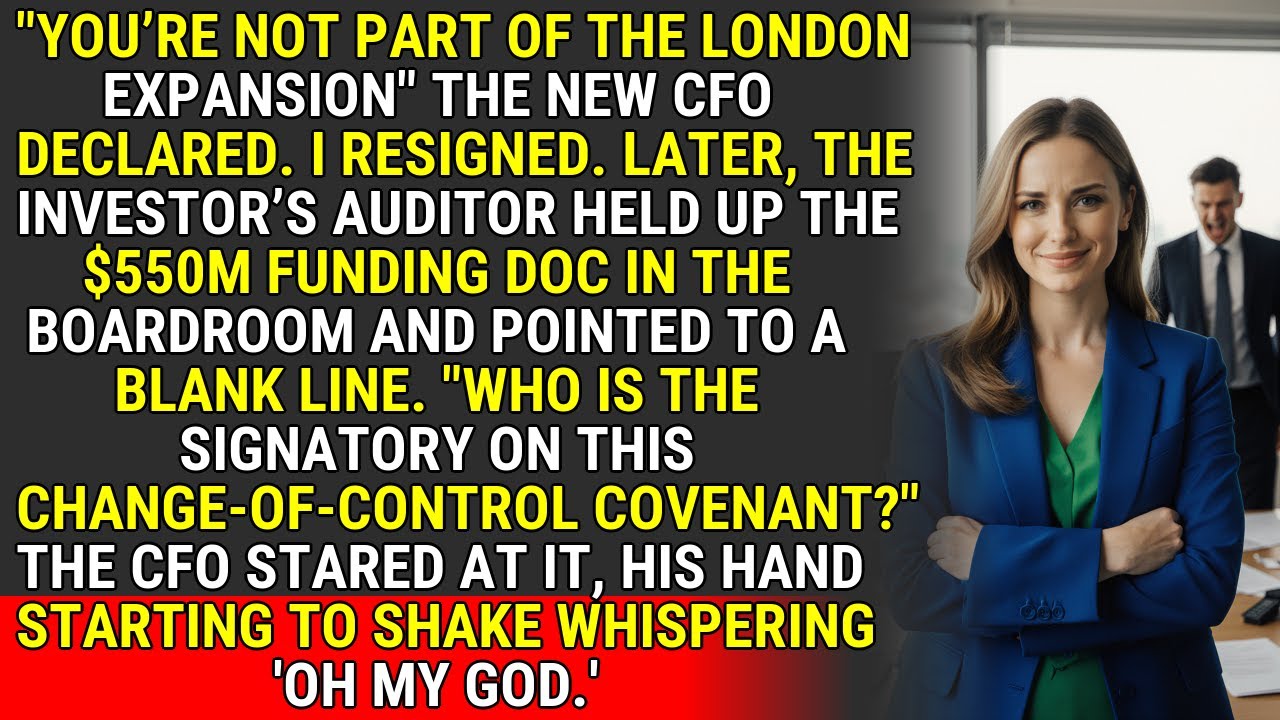 Финансовый директор выгнал меня из Лондона — я использовал забытый пункт, чтобы поставить ему мат ♟️