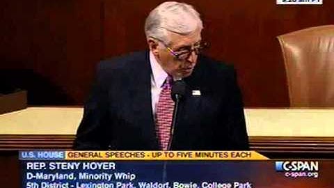 Hoyer: We Need to Work Together to Avert the Sequester