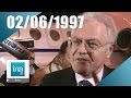 20h France 2 du 2 juin 1997 - Lionel Jospin 1er ministre | Archive INA