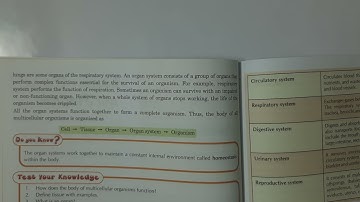 Class 6, Science, Animals - Forms and Functions, Part 1