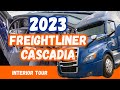 INTERIOR Review - 2023 Freightliner Cascadia