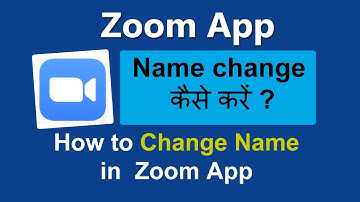 zoom app me name kaise change kare | how to change name in zoom meeting in hindi
