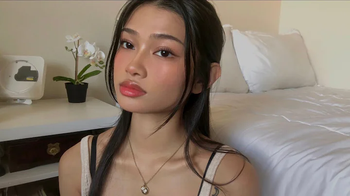 fresh spring makeup 🌷 dewy skin + bold glossy lip (ft. perfect diary)