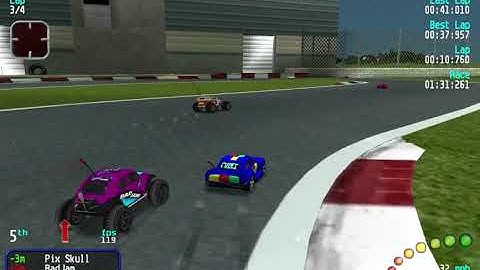 Re-Volt Custom Track AMCO Bitume 24H by Lo Scassatore, 16 Cars 4 Laps & Pickups!