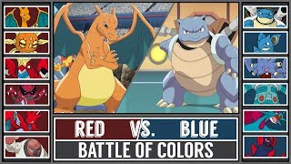 Battle of Colors: RED vs. BLUE POKÉMON (Pokémon Sun/Moon) screenshot 3