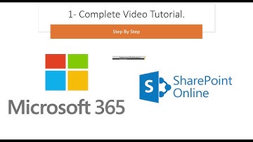 1 SharePoint Online Tutorial What
