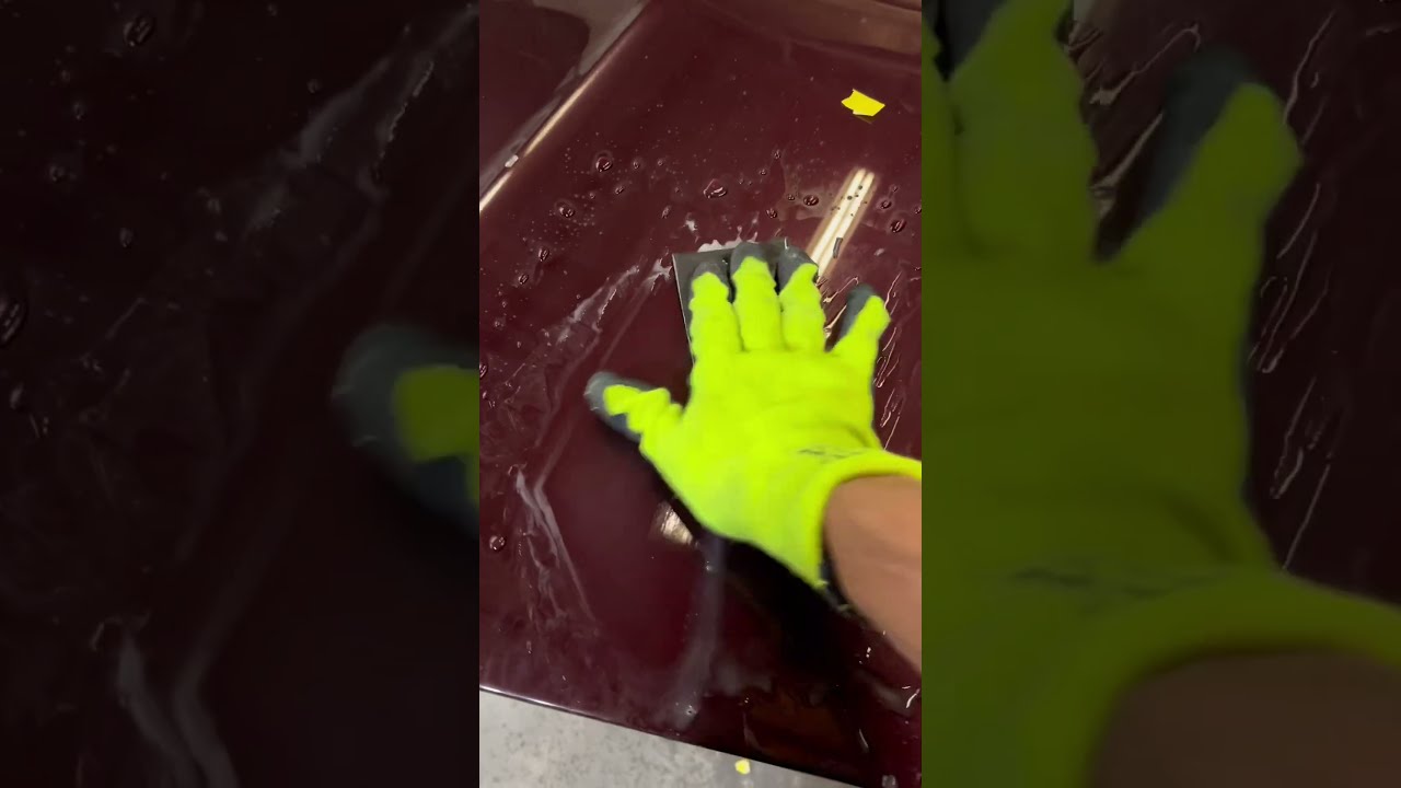 Bye Fisheye How To Remove Fish Eyes After Final Clear Coat DIY Cut Buff Bondo Billy Style
