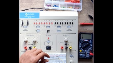 [EET 1015C - Fundamentals of DC Circuits]  Setting Up a Simple DC Circuit on the Breadboard