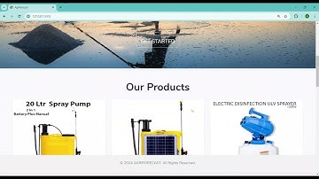 Agriforecast AI Based Weather Forecasting and Crop Recommendation System Demo Video