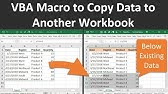 Save a File to a Specific location Using a Macro in Excel - YouTube