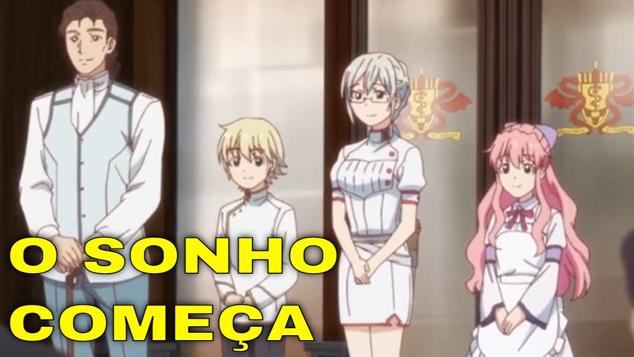 O FARMACEUTICO QUE REENCARNOU COMO UM DEUS! Isekai Yakkyoku Episódio 1  Resumo! 