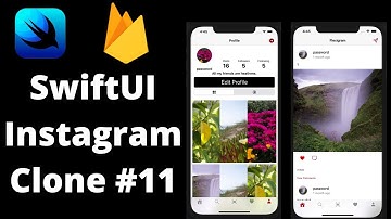 SwiftUI Instagram Clone with Firebase #11 Profile Page