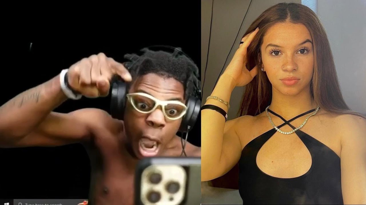 Dont Talk To My Girl ️ 🥰 Ishowspeed And Aaliyah Speed Aaliyah Reaction Youtube 