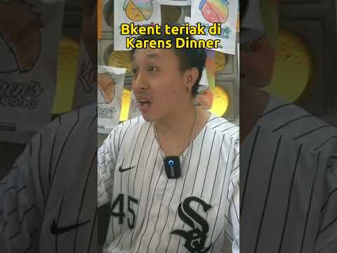 Cuma Bkent Yg Berani Teriak Di Karens Dinner #short #vivian