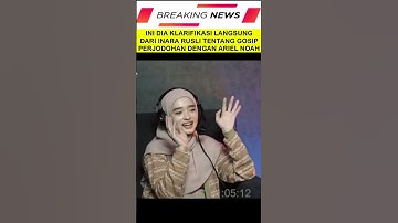 INARA RUSLI DIJODOHIN DENGAN ARIEL NOAH