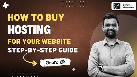 How to Buy Web Hosting for Your Website | Step by Step in Telugu | #AIPDMA #DigitalMarketingTelugu  