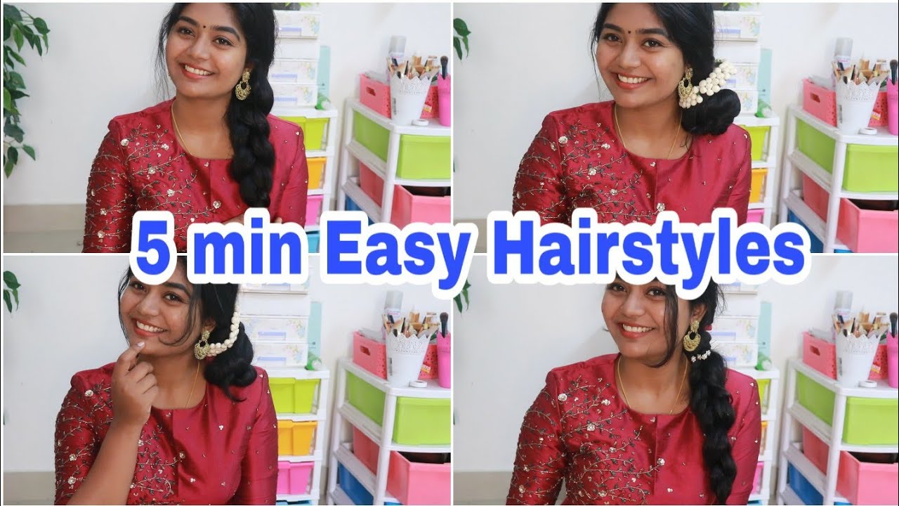 5 Min Easy Hairstyle in Malayalam 5 Min Easy Hairstyle in Malayalam