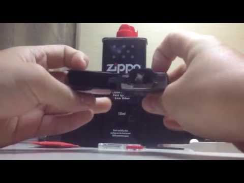 Zippo換油 換綿線 換打火石 （ 1 ）