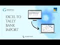 How to Import Bank Statement in Tally Prime | excel to tally
