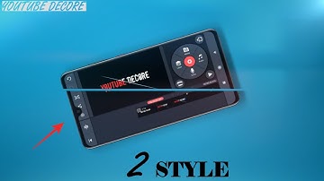 🔥2 Style to Create Slice Intro for Youtube | Slice Text Effect in Kinemaster / kinemaster