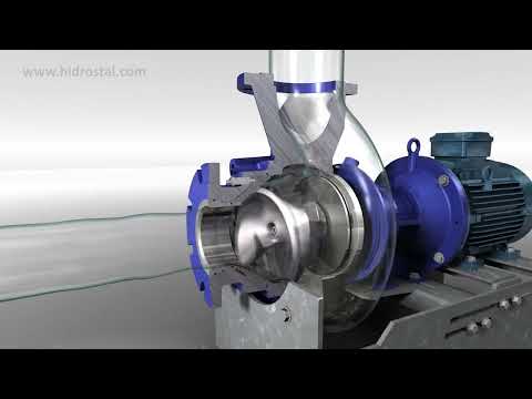 Screw centrifugal pump working amazingly different. See how it