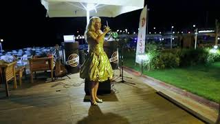 Inessa - Улетая с ветром, Live, 155 Beach Club, Kemer, Turkey