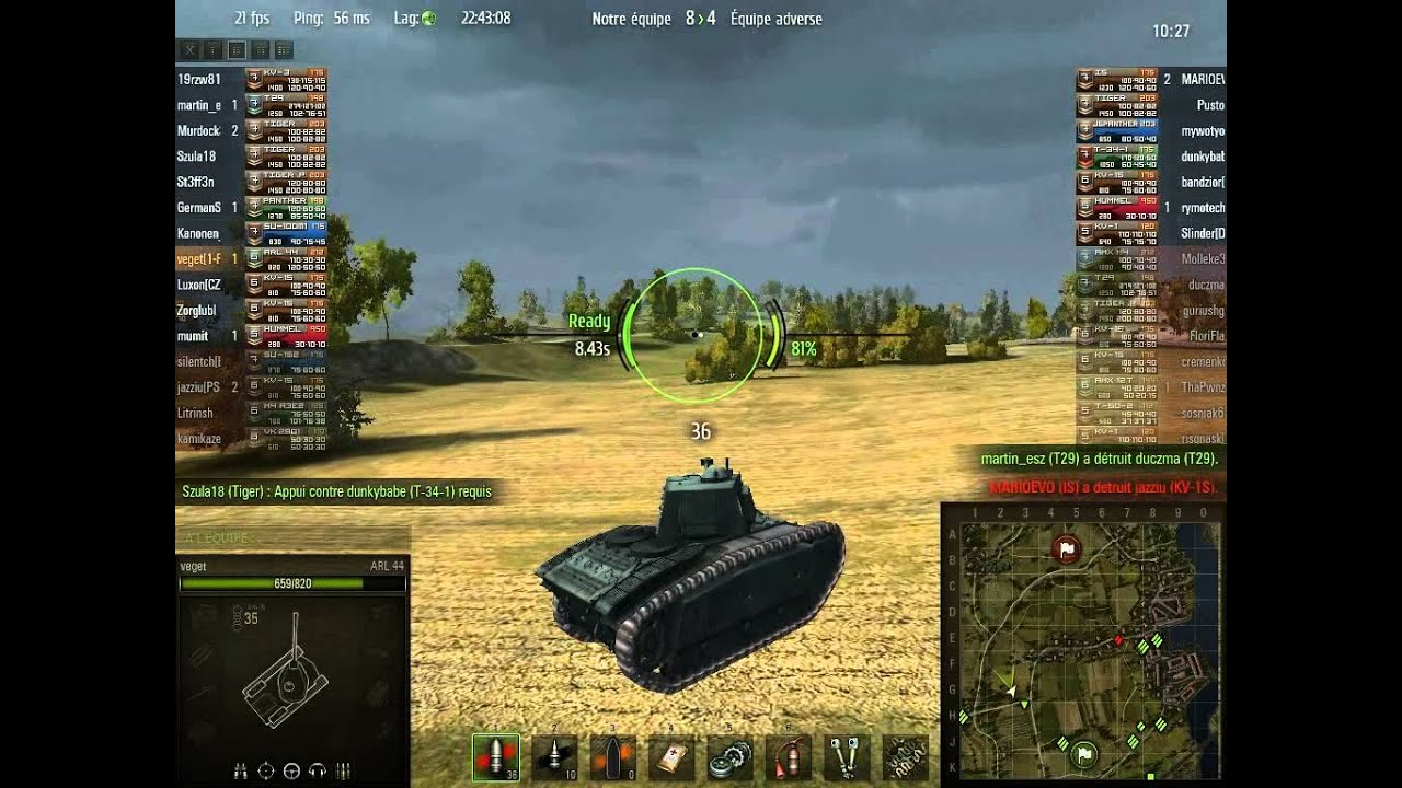 WOT réservoirs de matchmaking préférés match Making en anglais