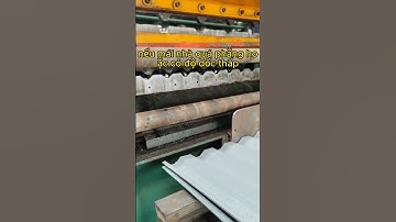 Tôn cán sóng được tạo ra như thế nào? #shorts