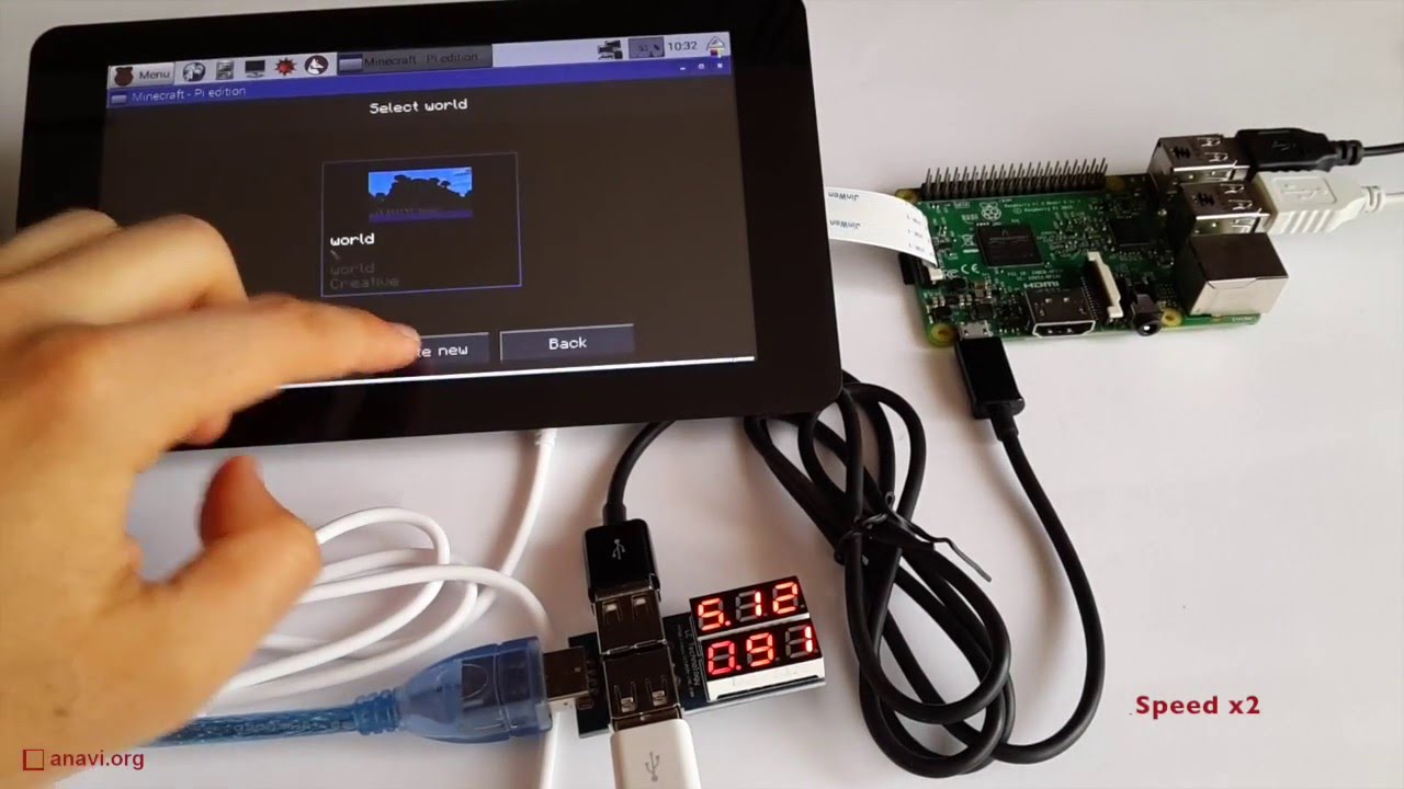 kalk dosis kompliceret Detecting Power Consumption of Raspberry Pi with USB Voltage & Current  Detection Module - YouTube
