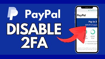 How to Disable 2FA on PayPal 2024?