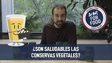 ¿Son sanas las frutas en conserva?