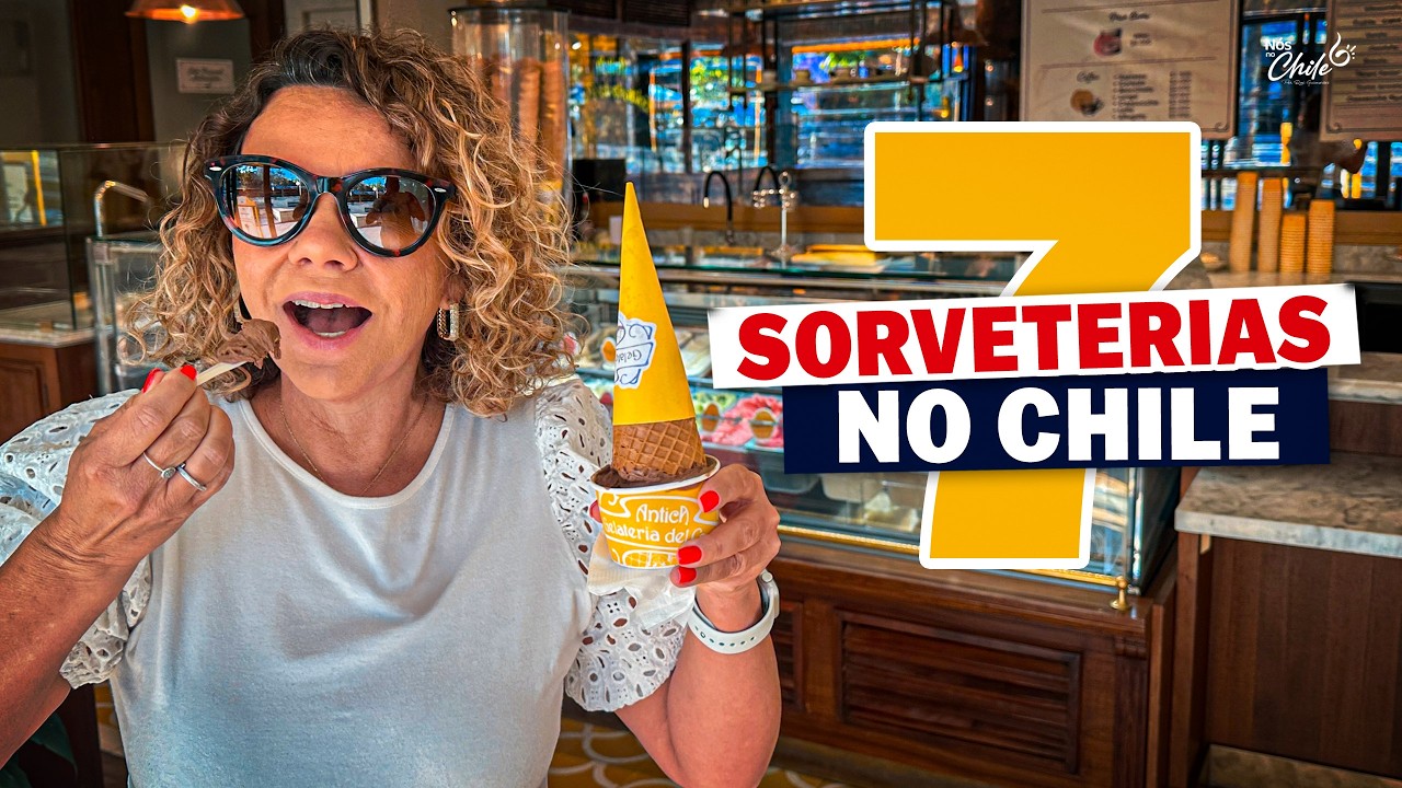 7 MELHORES SORVETERIAS DE SANTIAGO DO CHILE COM VALORES