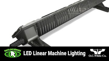 O.C. White Linear LED CNC Machine Lights | Ron