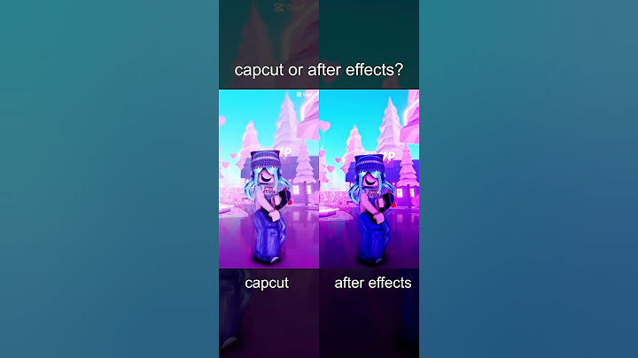 CAPCUT OR AFTER EFFECTS?😶 #shorts