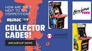 Arcade1up News - Collectorcades unveiled! Comparison to Numskull and New Wave Toys! Gamefly list!