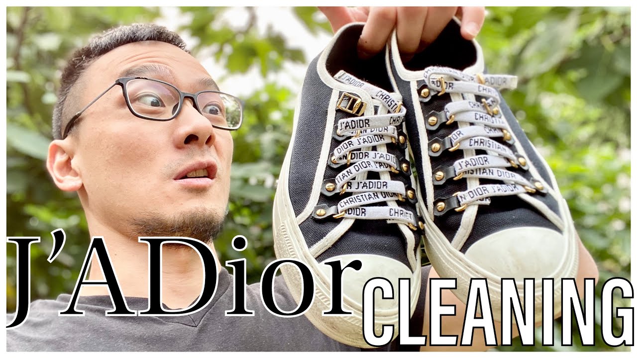 How To Clean Christian Dior B22 “White Silver” 