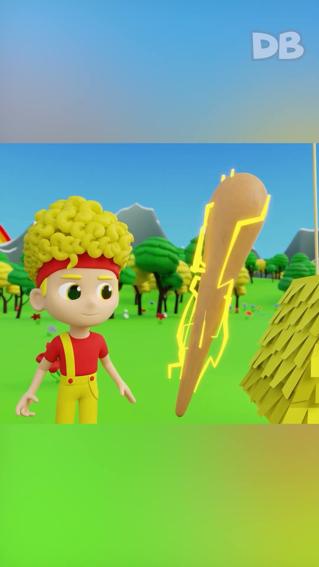 Surprise Toys Inside Colorful Piñatas! | D Billions #shorts #db