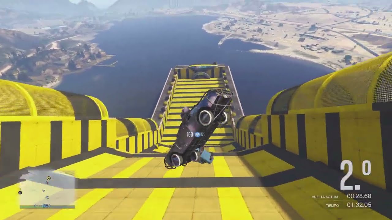 Carreras Tóxicas Temporada 3 #1 | MEGA RAMPA | GTA V PS5