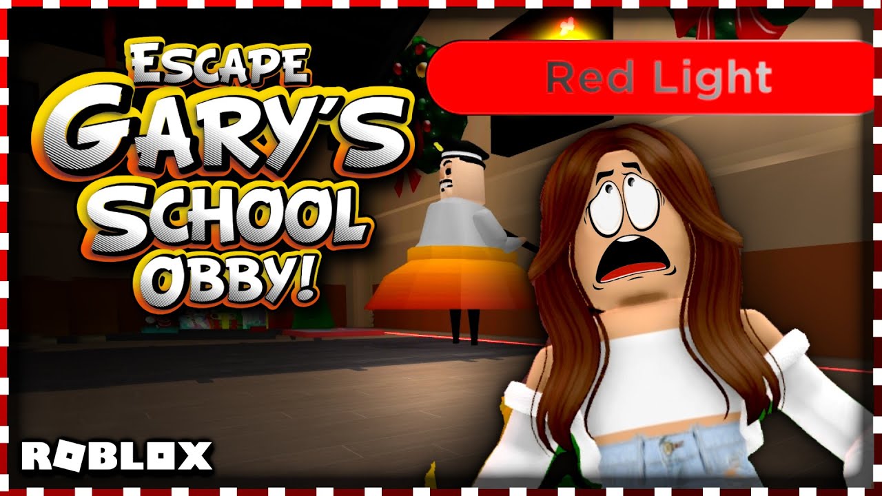 ROBLOX ESCAPE GARY'S SCHOOL OBBY! (Scary Mode) [4K]