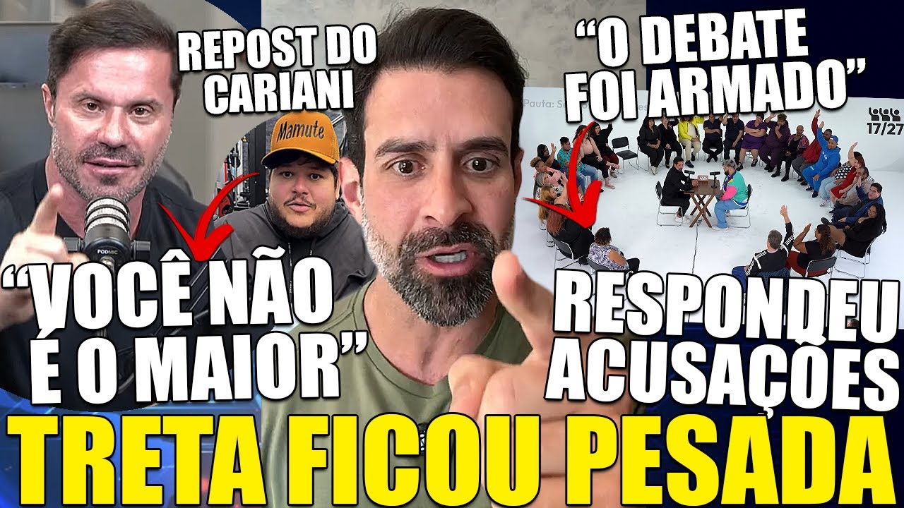 TRETA! GUTO GALAMBA RESPONDE CARIANI APÓS ACUSAÇÕES FEITAS PELO MAMUTE E REPOSTADAS PELO RENATO?