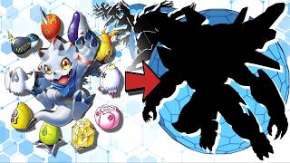GAMMAMON ARMOR DIGIVOLUTIONS!
