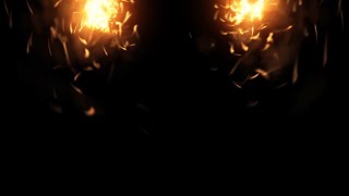 Strobe Lights Effect Dancing Fireflies Motion Background Video