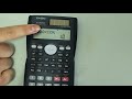 Percentages on Casio Scientific Calculator