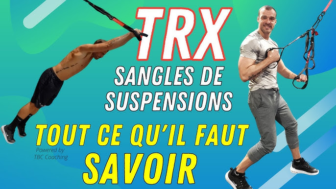 Sangle de suspension fitness musculation - HOME FIT TRAINING