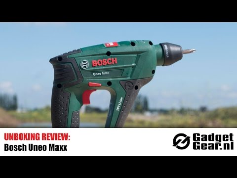 uitdrukken duizend bewondering Unboxing Review: Bosch Uneo Maxx - YouTube