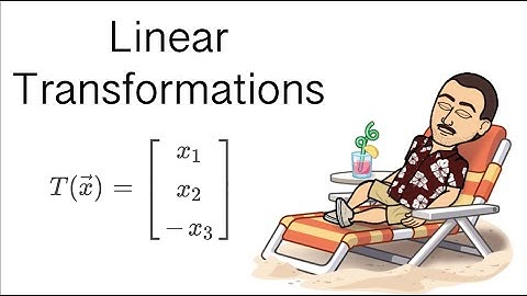 Linear Transformations - Coffee and Linear Algebra with Dr. Weselcouch
