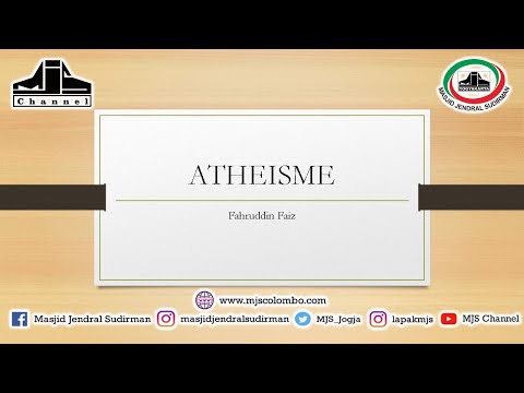 Ngaji Filsafat 75 : Atheisme