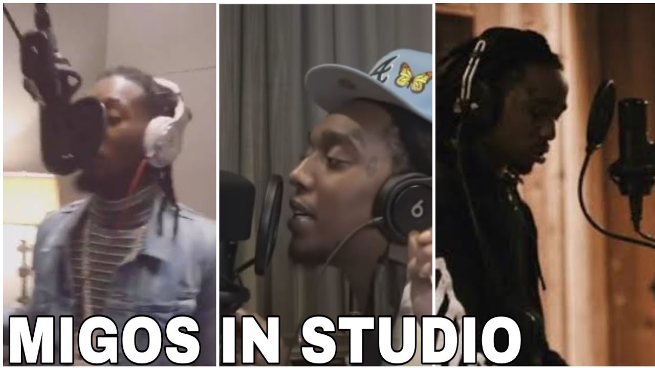 Migos In Studio (Offset, Quavo, Takeoff)
